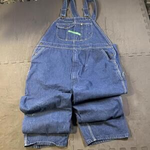 Key apparel men’s denim bib overalls